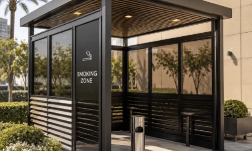 smoking shelter (1) smoking shelter (1)